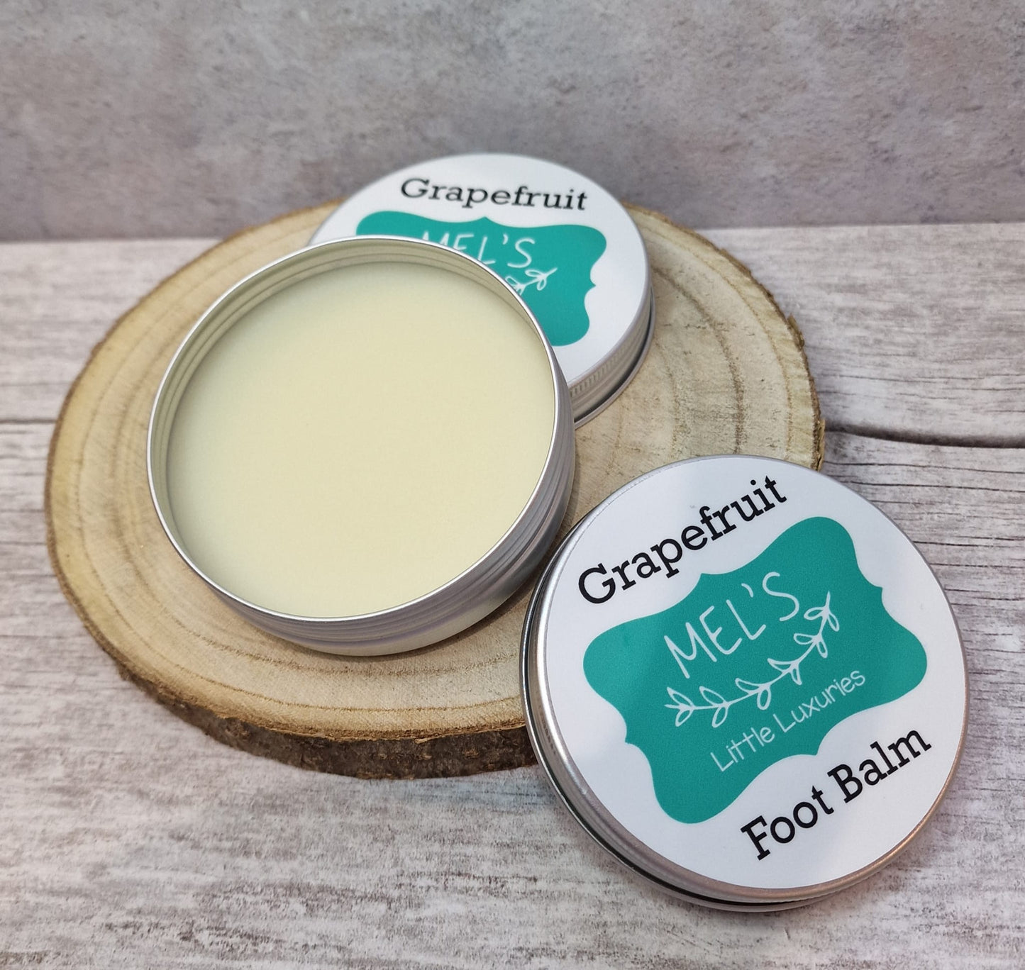 Natural Vegan Grapefruit Foot Balm