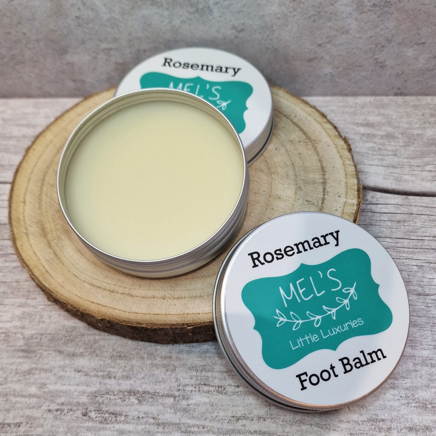 Natural Vegan Rosemary Foot Balm